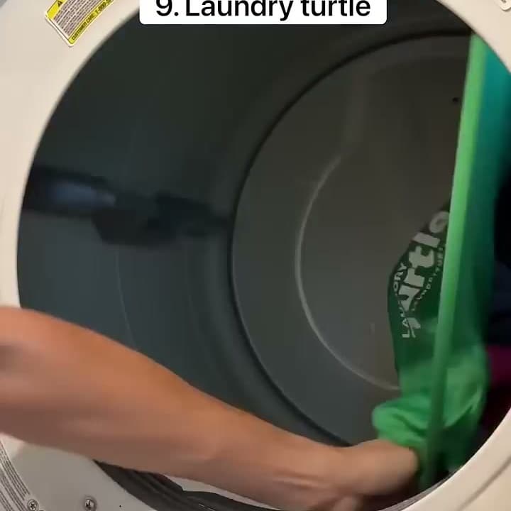 The Original Laundry Turtle Pop-Up Foldable Hamper & Washing Machine Caddy - official Amazon product photo