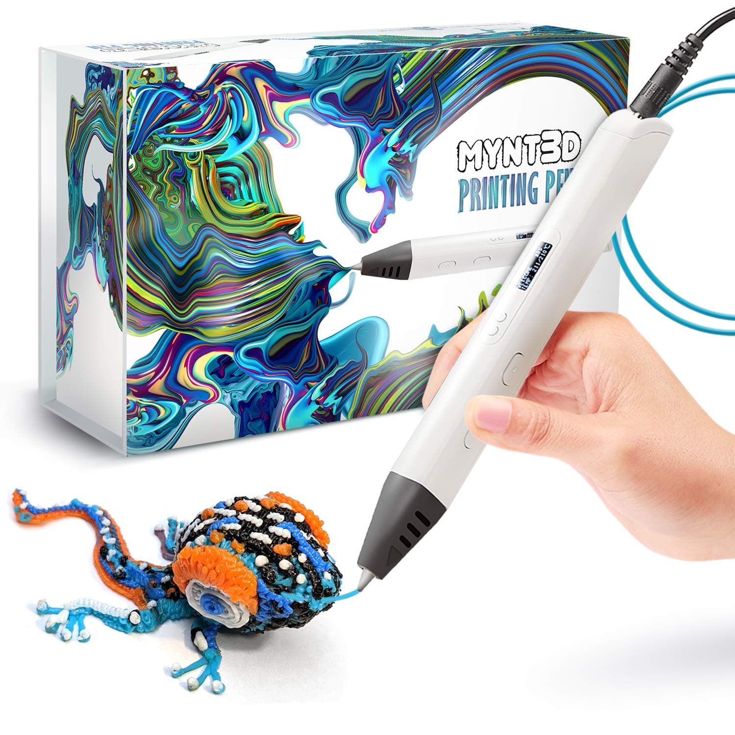 MYNT3D Professional 3D Printing Pen with OLED Display thumbnail