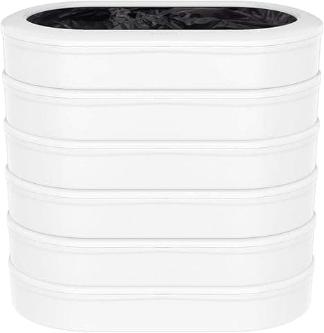 TOWNEW T1 Smart Self-Sealing & Self-Changing Kitchen Trash Can - official Amazon product photo