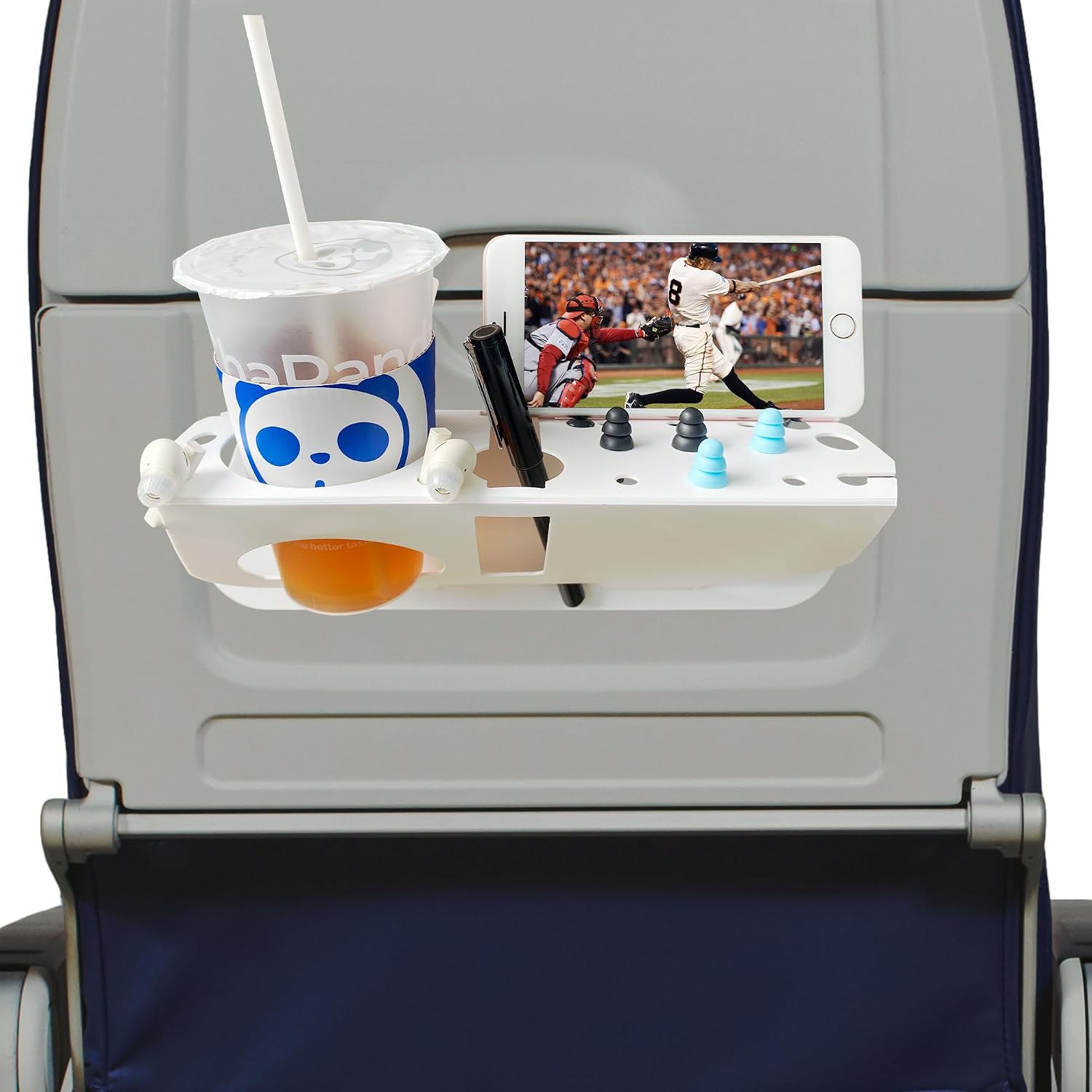 Universal Airplane In-Flight Phone & Drink Mount