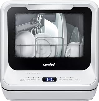 Compact Countertop Portable Dishwasher
