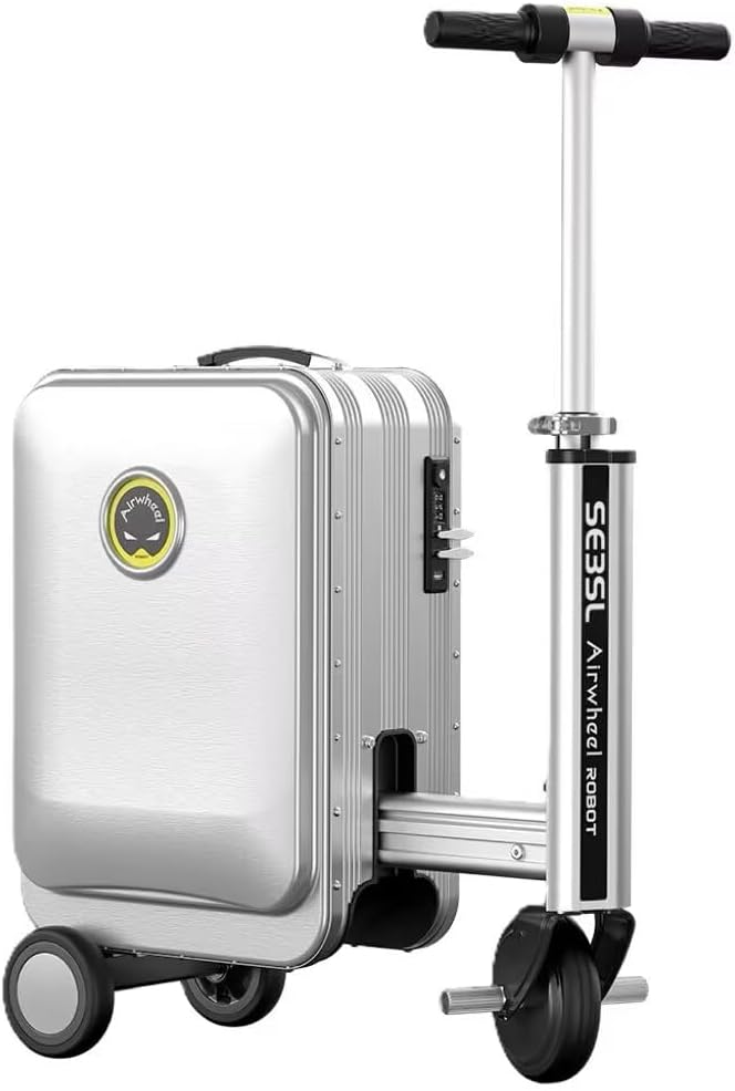 Airwheel SE3SL Smart Riding & Hands-Free Following Electric Luggage - trending gadget from YouTube